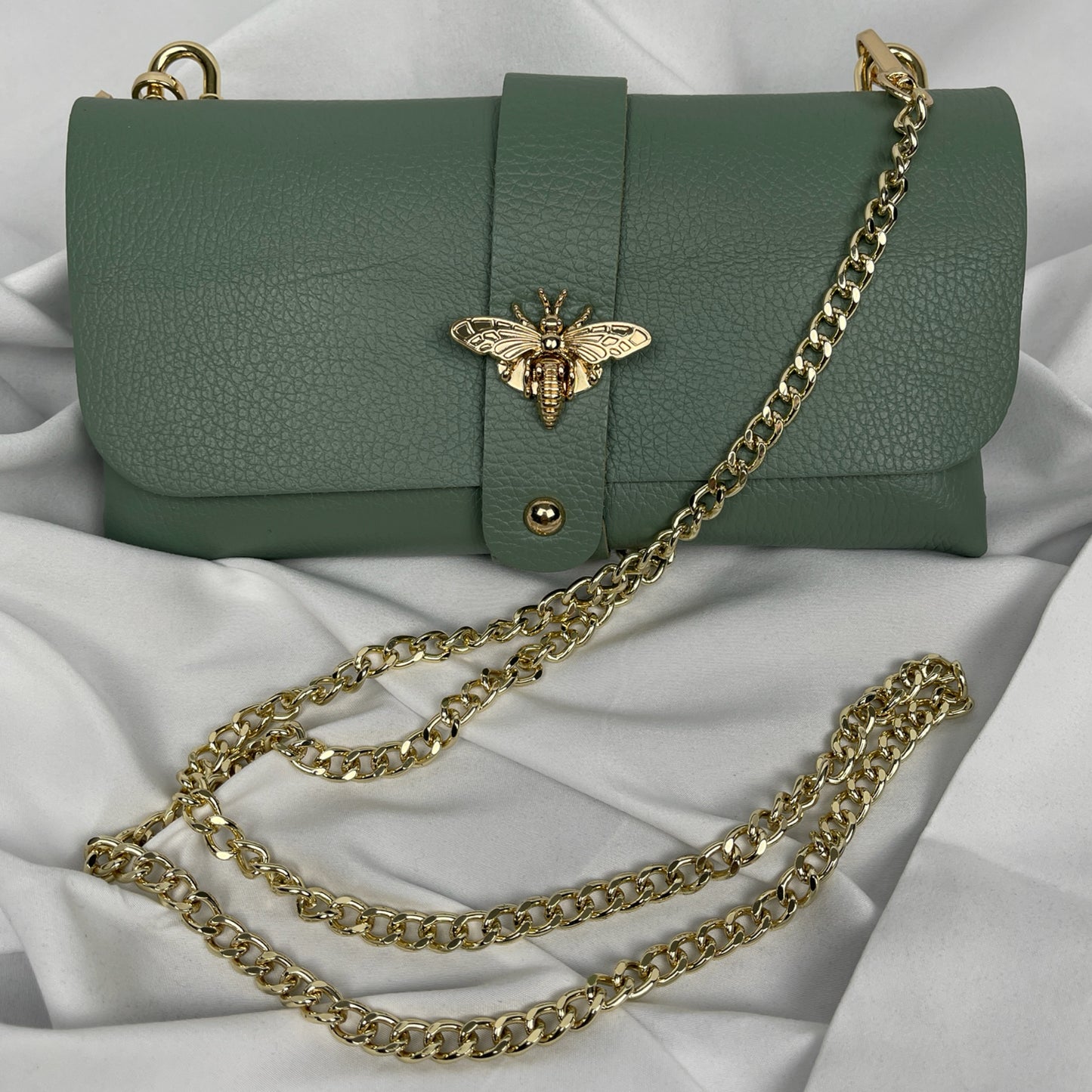 Echtleder Clutch