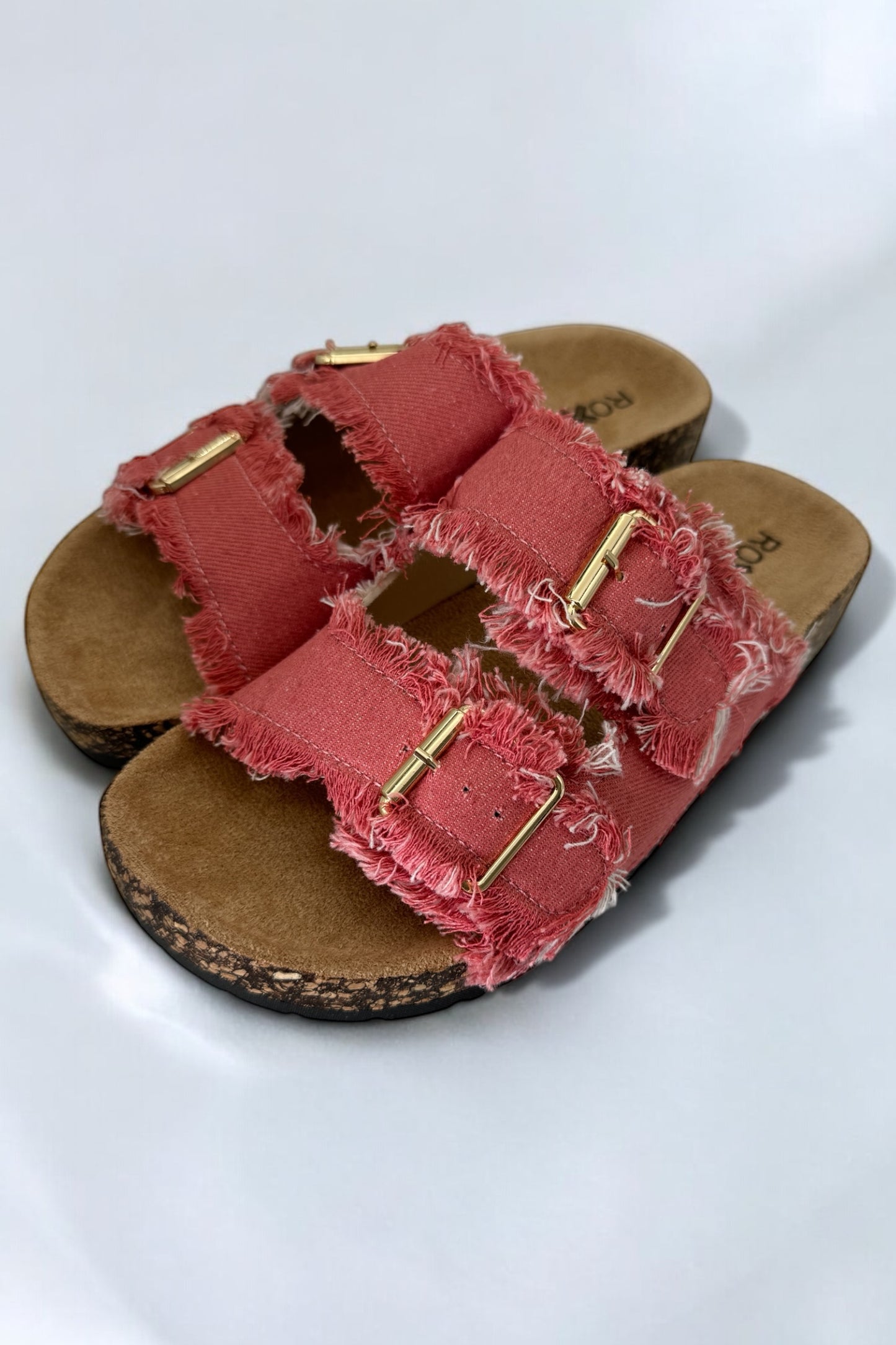 Trendige Fransen Sandalen