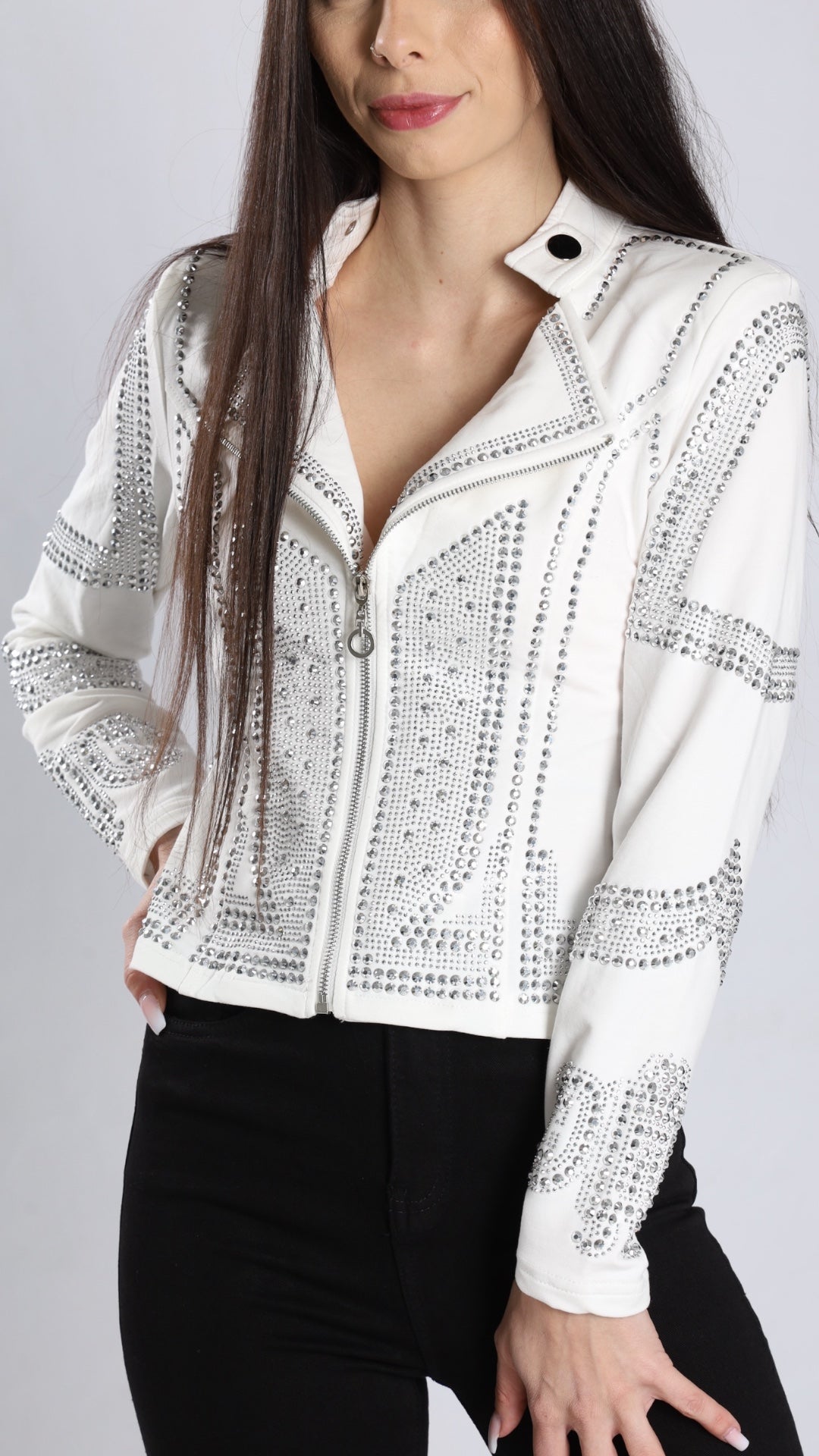 Strass Jacke