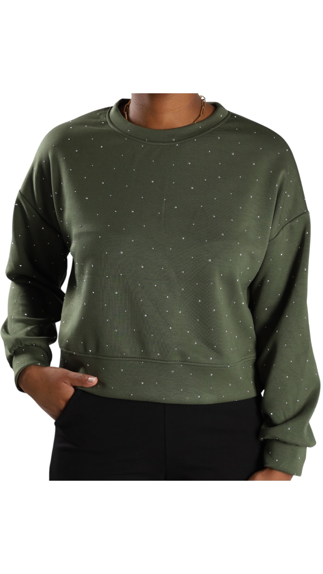 Strass Pullover