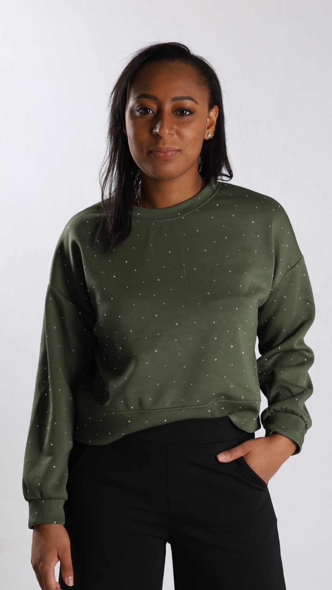 Strass Pullover