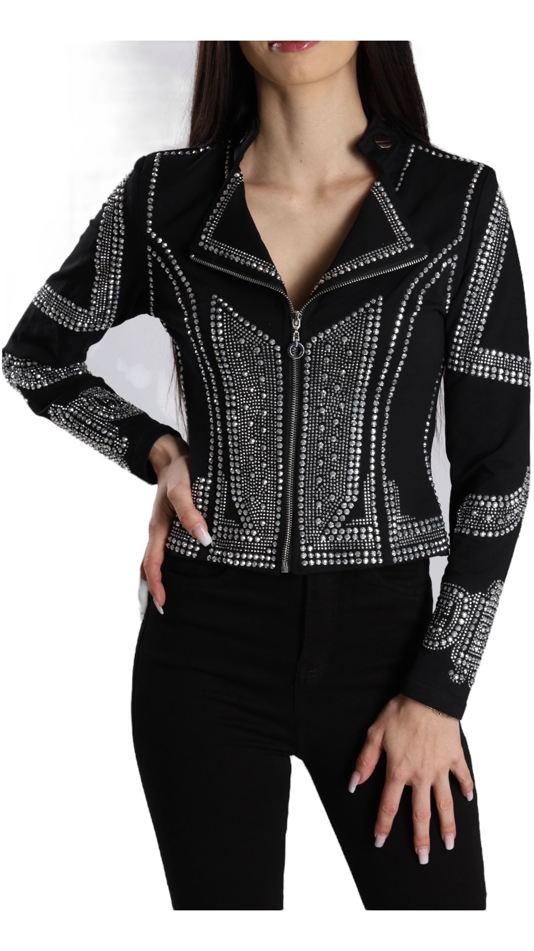 Strass Jacke