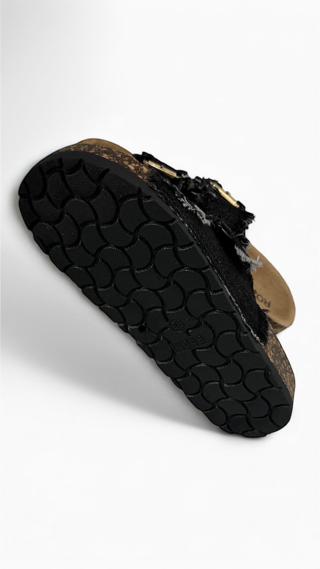 Trendige Fransen Sandalen