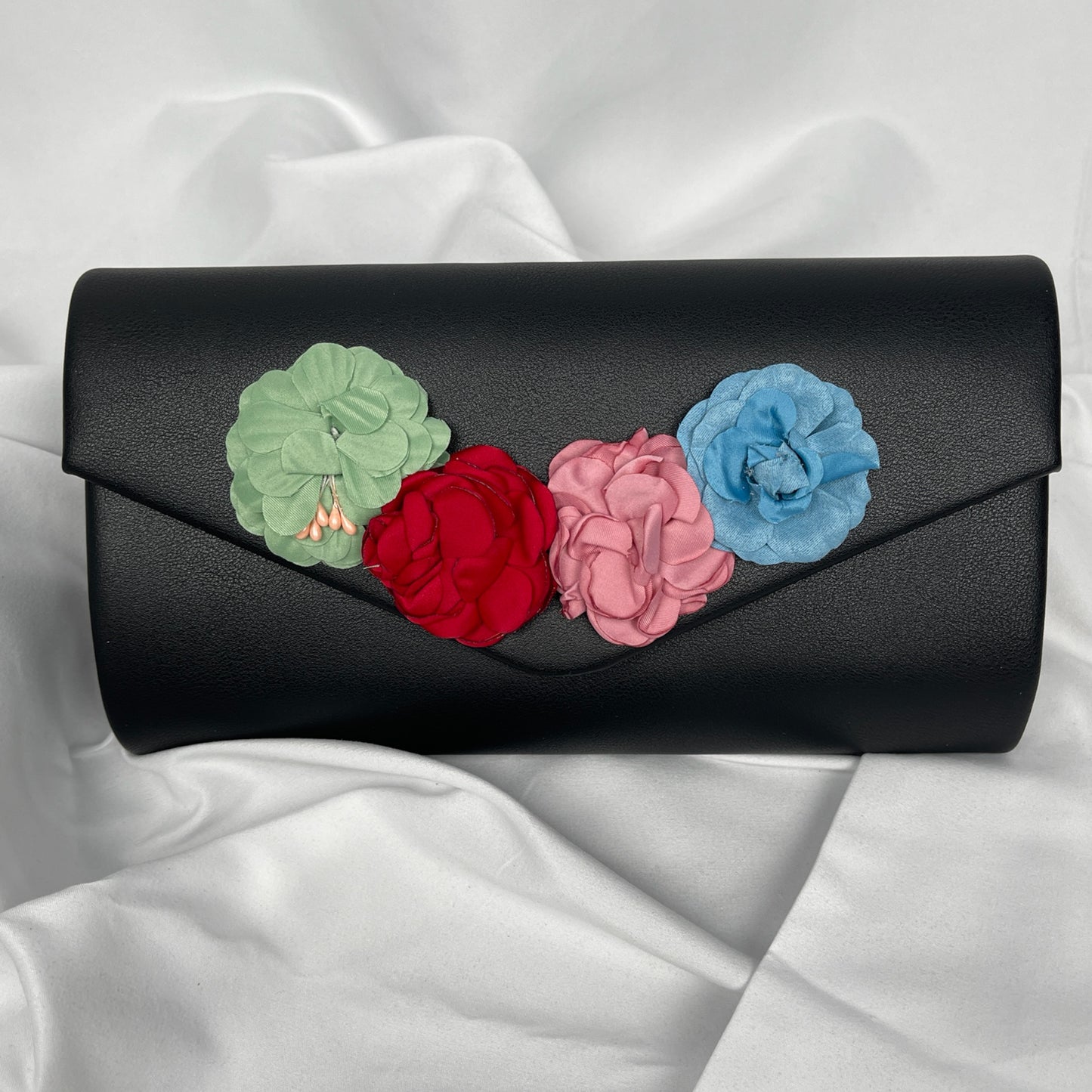 Clutch mit Blumen