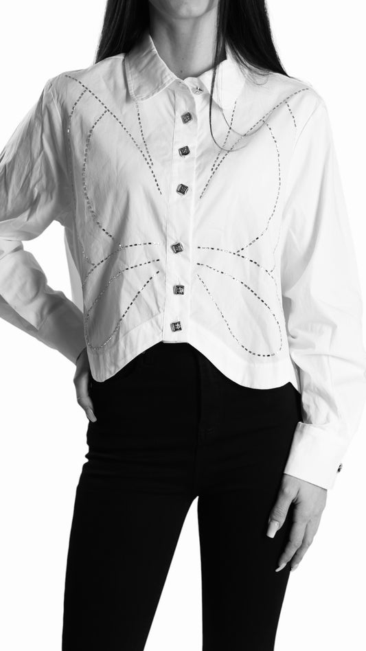 Schmetterlings Bluse