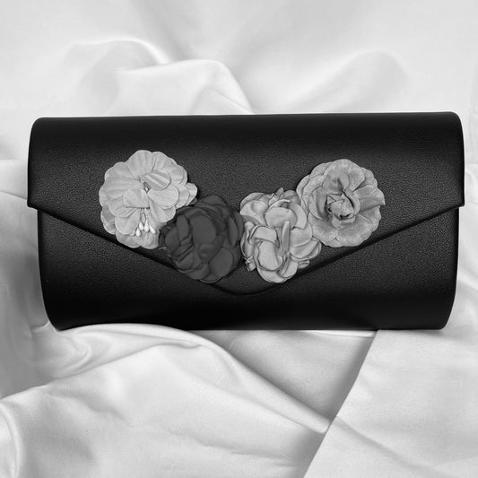 Clutch mit Blumen